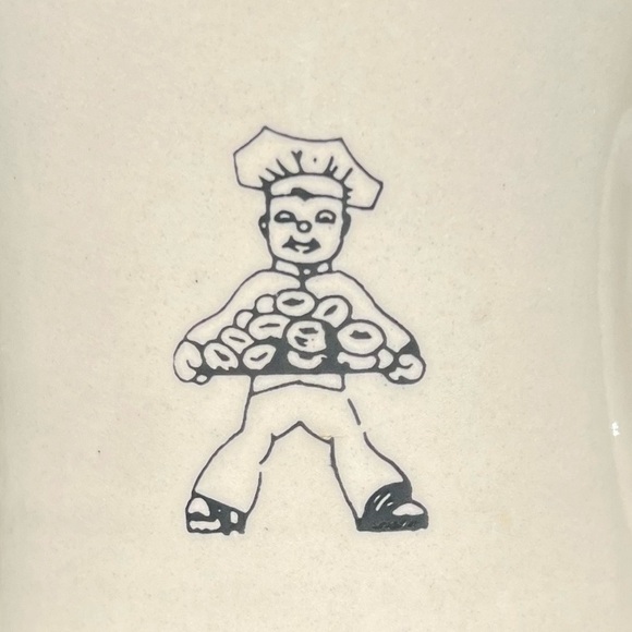 Vintage Dawn Donuts Heavy Diner Mug Collectible Donut Coffee Shop Advertising - Picture 3 of 10